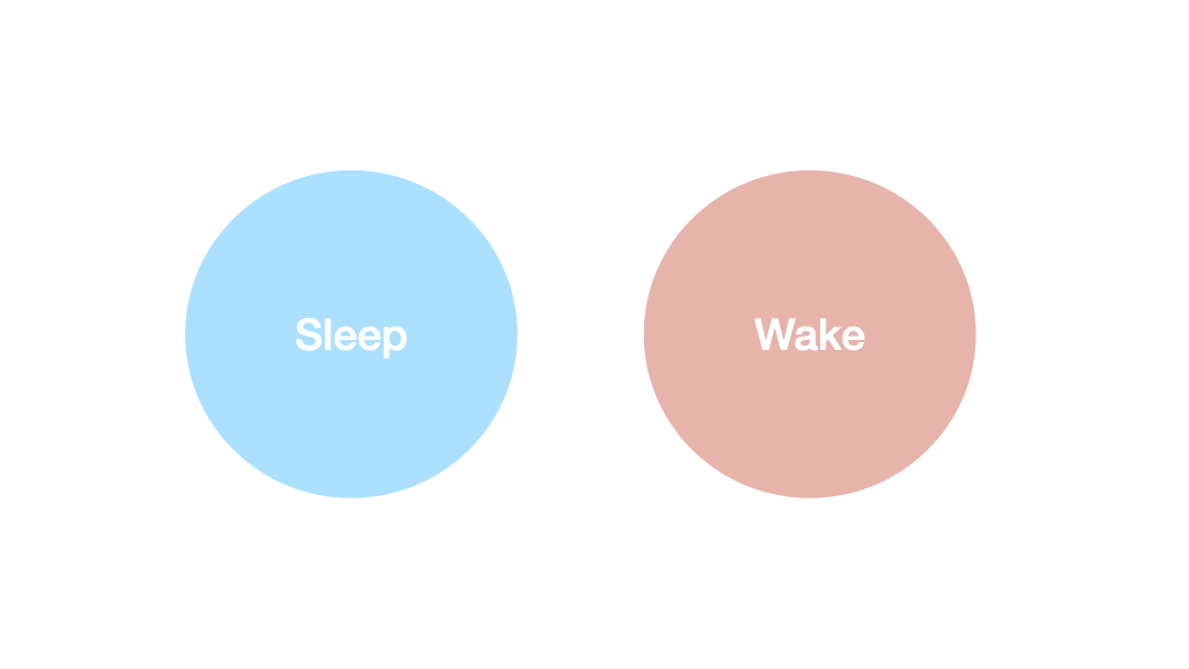 Sleep-Wake Transition Animation