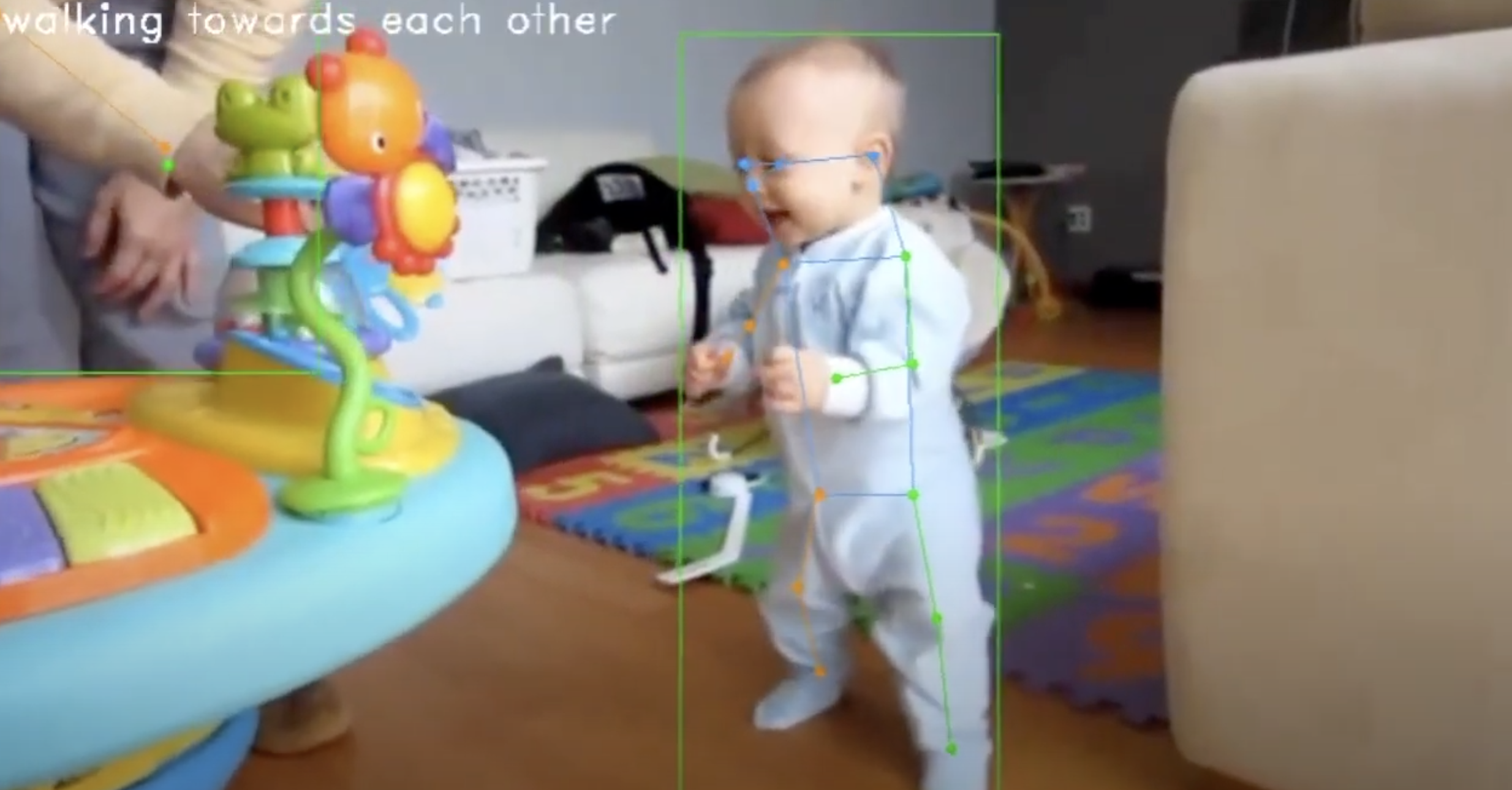 Infant pose estimation demo